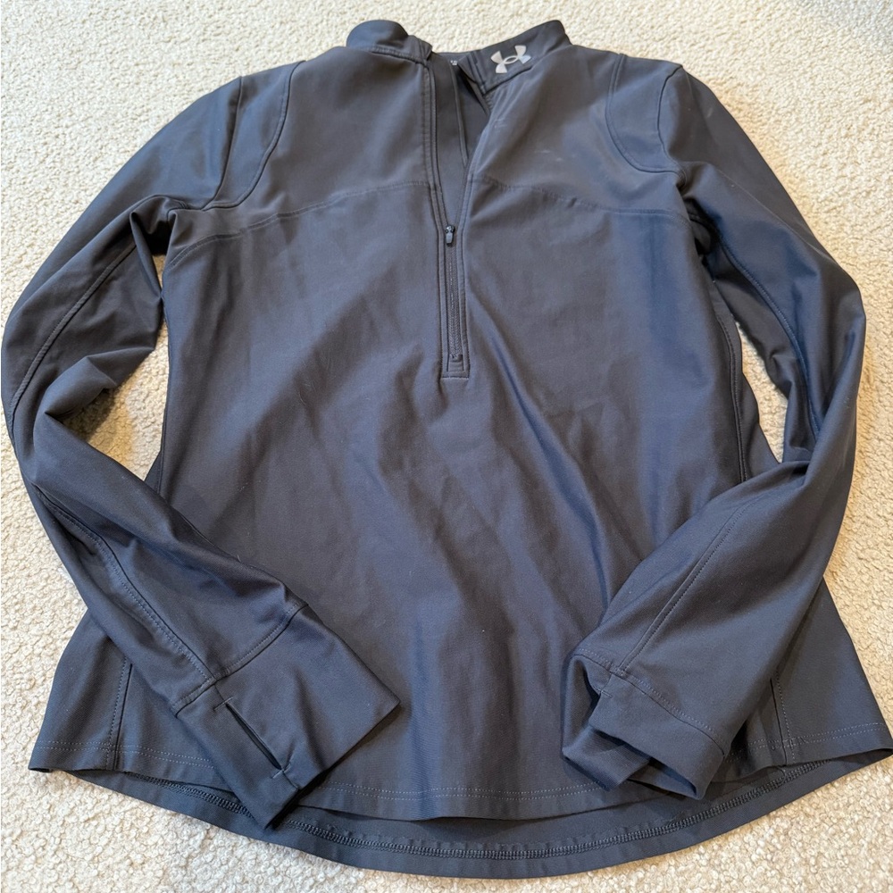 Under Armour Charcoal Quarter-Zip Pullover